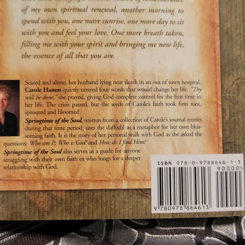 *Bundle of two Devotional books Springtime of the Soul and Rest Stop